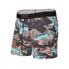 SAXX QUEST BOXER BRIEF FLY BLACK MOUNTAINSCAPE SXBB70F-MOB画像