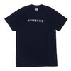 Numbers 12:45 WORDMARK-S/S T-SHIRT NAVY画像