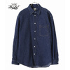 GOLD 10.5oz JELT DENIM BIG WESTERN SHIRT 21B-GL28725A画像