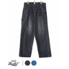 GOLD 10.5oz JELT DENIM PAINTER PANTS AGING MODEL HARD WASH 21B-GL41223H画像