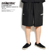 DOUBLE STEAL TYPEWRITER WIDE CARGO SHORTS -BLACK- 913-72033画像