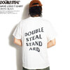 DOUBLE STEAL WAVE LOGO T-SHIRT -WHITE/BLACK- 913-14042画像