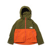 THE NORTH FACE COMPACT JACKET (KIDS) LOCO GREEN / BURNT ORCHER NPJ21810-RB画像