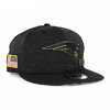 NEW ERA NEW ENGLAND PATRIOTS 9FIFTY SALUTE-TO-SERVICE SNAPBACK CAP BLACK NE60080904画像