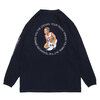 APPLEBUM Barcelona '92 Boy L/S Tee NAVY画像