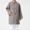 DANTON COLLARLESS COAT DT-A0012画像