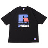 atmos × Russell Athletic LOGO TEE BLACK MAT21-SM018画像