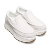 UGG Marin Slip On WHITE LEATHER 1123290-WHTL画像