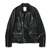 CRIMIE LAMB LEATHER SEMI W RIDERS JACKET CR1-02A5-JK02画像