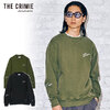 CRIMIE VINTAGE OVERDYE LETTERING LOGO CREW NECK SWEAT CR1-02A5-CL71画像