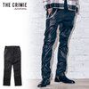 CRIMIE LAMB LEATHER STRETCH TRACK PANTS CR1-02A5-PL01画像