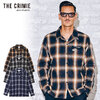 CRIMIE SHAGGY OMBRE CHECK SHIRT CR1-02A5-SL06画像
