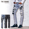 CRIMIE LEATHER SUPER CRASH BORN FREE STRETCH DENIM JEANS CR1-02A5-PL09画像