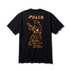 POLeR OUT MI SWAMP TEE BLACK 212APM2002画像