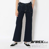 AVIREX TYPE BLUE STRETCH DENIM FLARE PANT 6216065画像