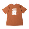 UGG バックビックロゴ Tシャツ BROWN 21AW-UGTP06-BRN画像