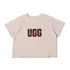 UGG ロゴサテン刺繍 チビT BEIGE 21AW-UGTP05-BEG画像