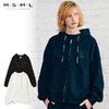 MSML OVERSIZED TIGER EMBROIDERY SWEAT ZIP HOODIE M21-02A5-CL01画像
