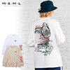 MSML OVERSIZED GRAPHIC LONG SLEEVE TEE M11-02A5-CL03画像