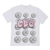 COMME des GARCONS SHIRT × KAWS CDG T-Shirt 1 WHITE画像