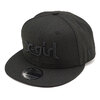 NEW ERA 9FIFTY X-girl ミルズロゴ new era ブラック × ブラック 12860571画像