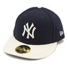 NEW ERA LP 59FIFTY ニューヨーク・ヤンキース MLB 2トーン ネイビー / クローム グレーアンダーバイザー 12853755画像