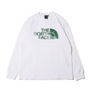 THE NORTH FACE L/S ORGANIC CAMP TEE WHITE NT82132-W画像