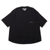 White Mountaineering WIDE ASYMMETRY T-SHIRT BLACK WM2173507画像