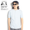 GLAD HAND HENLEY NECK POCKET TEE -SAX-画像