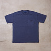 VALENCIANO by KELME PIGMENT DYED T-SHIRT NAVY KV601-107画像