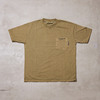 VALENCIANO by KELME PIGMENT DYED T-SHIRT OLIVE KV601-34画像