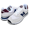 new balance ML574HX2 WHITE/NAVY画像