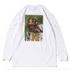 APPLEBUM Ruler L/S Tee WHITE画像