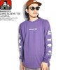 BEN DAVIS BANNERS LONG SLEEVE TEE -G.PURPLE- C-1780029画像
