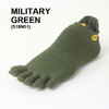 Vibram 5TOE Sock Military Green S18N01画像