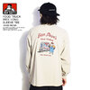 BEN DAVIS FOOD TRUCK WIDE LONG SLEEVE TEE -SAND BEIGE- C-1780036画像