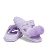 crocs Classic Crocs Fur Sure Sandal Lavender 207405-530画像