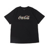 COCA-COLA atmos NEW NOSTALGIA SS TEE BLACK MAT21-S029画像