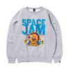 APPLEBUM × SPACE JAM Characters Crew Sweat H.GREY画像