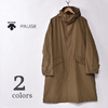 DESCENTE PAUSE HOODED OVER COAT DLMSJC36画像