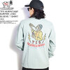 The Endless Summer TES HURRICANE SURFER LONG SLEEVE T-SHIRT -SAX- FH-1774326画像