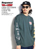 Sequence by B-ONE-SOUL FANNY ART SLEEVE PRINTLONG SLEEVE TEE -D.GREEN- T-1770901画像