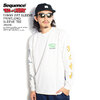 Sequence by B-ONE-SOUL FANNY ART SLEEVE PRINTLONG SLEEVE TEE -WHITE- T-1770901画像