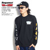 Sequence by B-ONE-SOUL FANNY ART SLEEVE PRINTLONG SLEEVE TEE -BLACK- T-1770901画像
