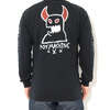 TOY MACHINE Sketchy Monster Embroidery L/S Tee TMFBLT3画像