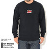 TOY MACHINE Toymonster Cat Embroidery L/S Tee TMFBLT1画像