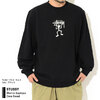 STUSSY Warrior Applique Crew Sweat 118396画像