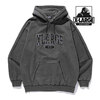 X-LARGE PIGMENT PANELED PULLOVER HOODED SWEAT BLACK 101213012002画像