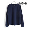 Wild Things TRUE DRY WAFFLE CREW NAVY WT21257SU画像