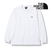 THE NORTH FACE M L/S Nuptse Cotton Tee WHITE NT82135-W画像